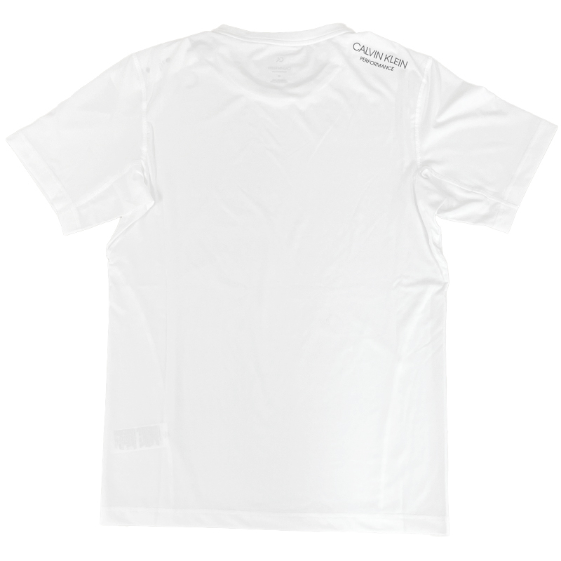 カルバンクライン 新品・アウトレット 半袖 Tシャツ Lサイズ 4MS9K219 100 WHITE 白 メンズ クリックポストで送料無料の画像2