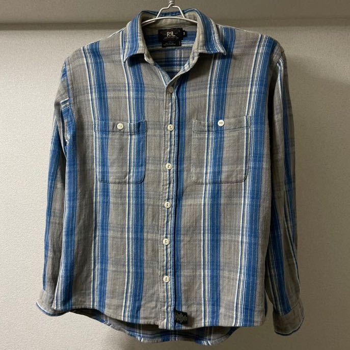 500円引きクーポン】 RRL ダブルアールエル 長袖シャツ ネルシャツ