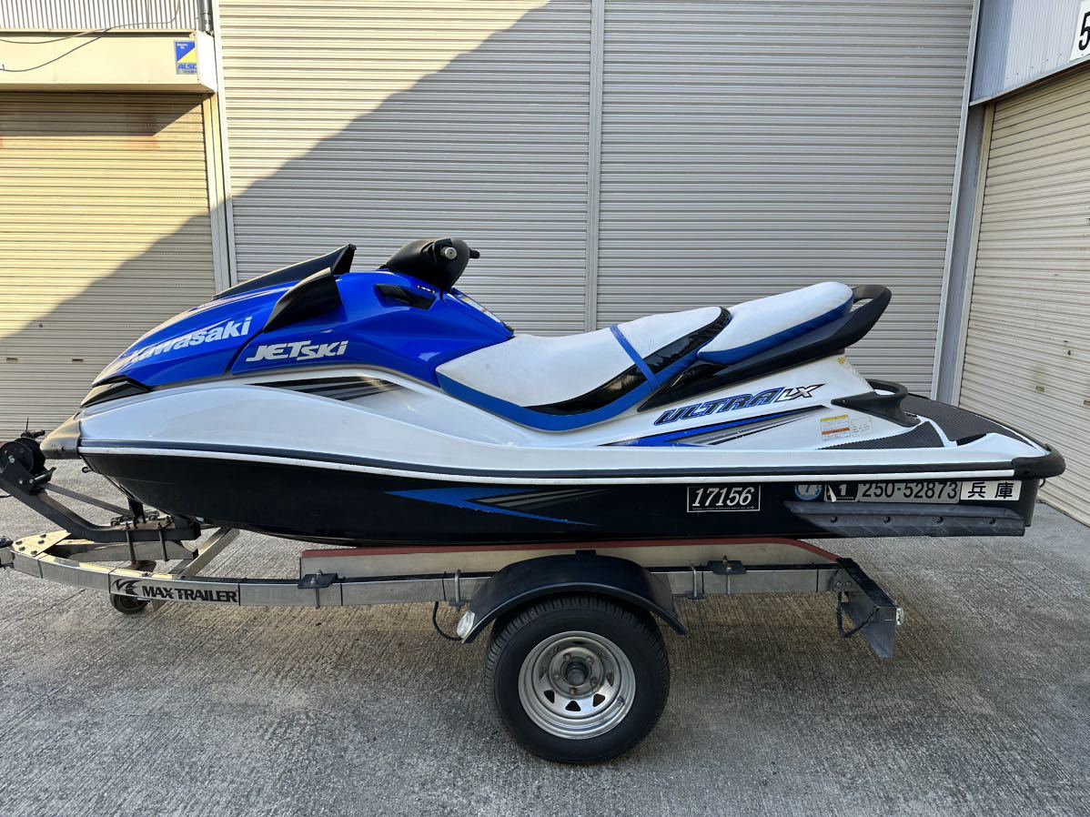 [ Osaka departure ] used boat KAWASAKI Jet Ski ULTRA LX Ultra LX NA engine 2007 year of model Biwa-ko registered . discount negotiation OK!!!