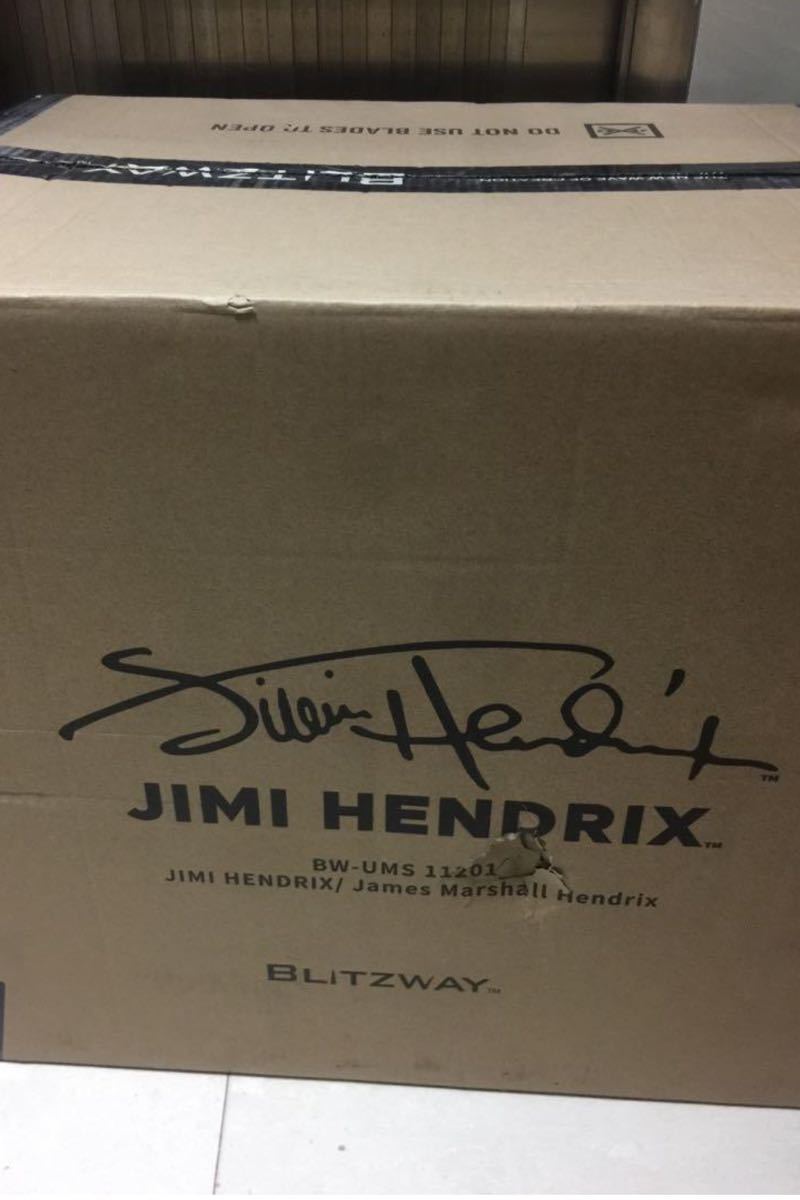  new goods unopened Blitz way [jimi* hand liks]Jimi Hendrix 1/6 figure jimihen