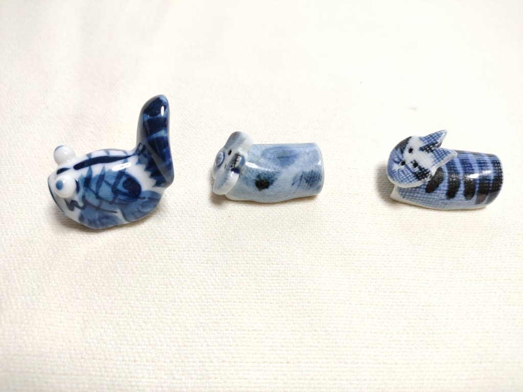 箸置きコレクション　金魚　犬　　猫　　可愛い手作り箸置き_画像6