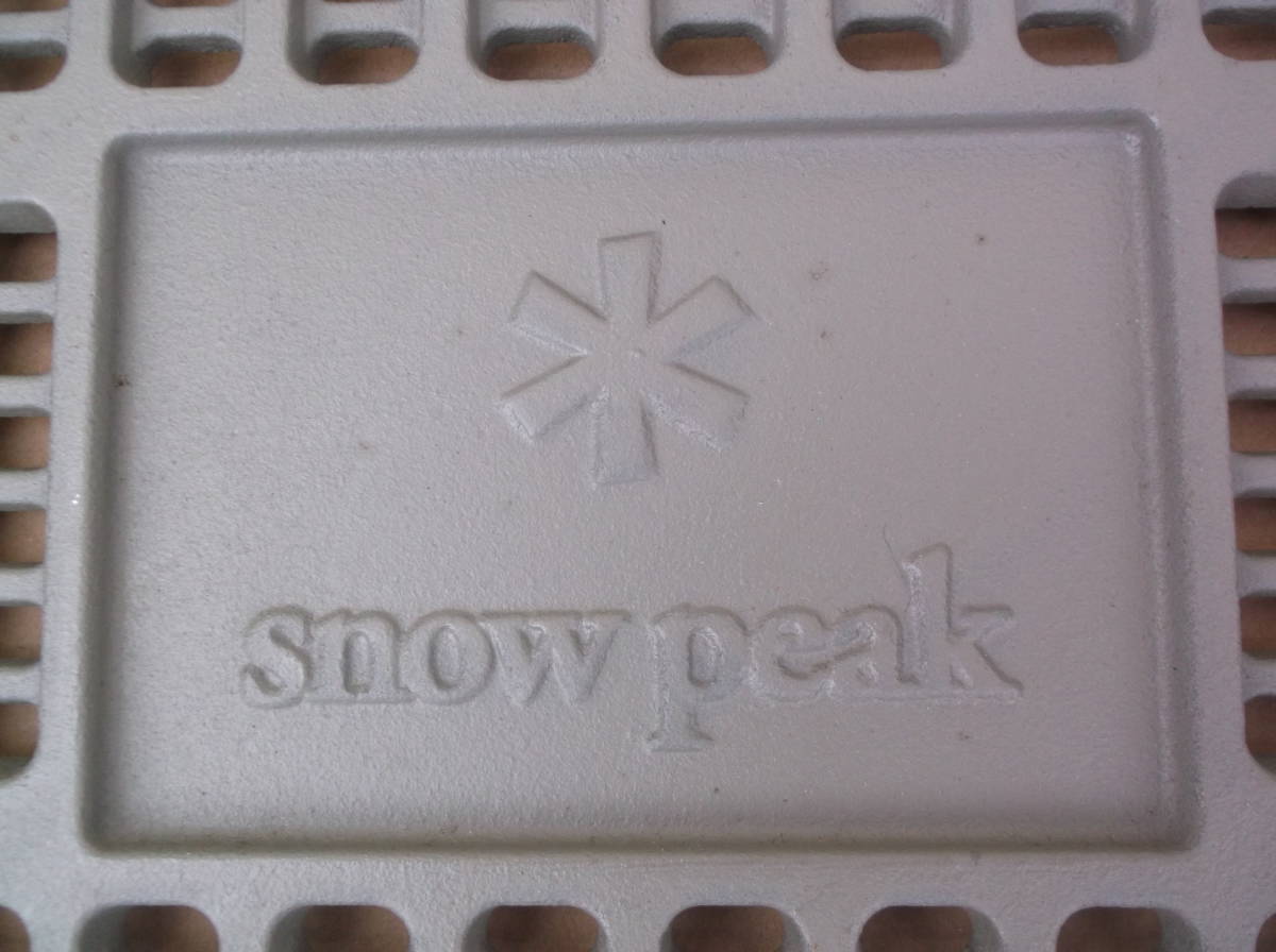 即決　送料無料　未使用　snow peak　炭床　Ｌ　ロストル　スノーピーク　