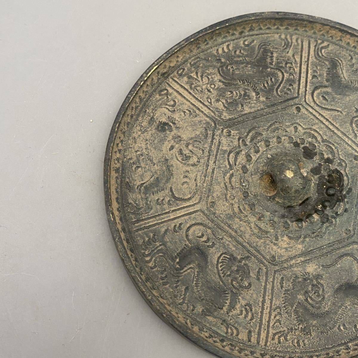 大放出セール】 銅製 古美術 中国 銅鏡 神獣紋 辟邪 その他 - www