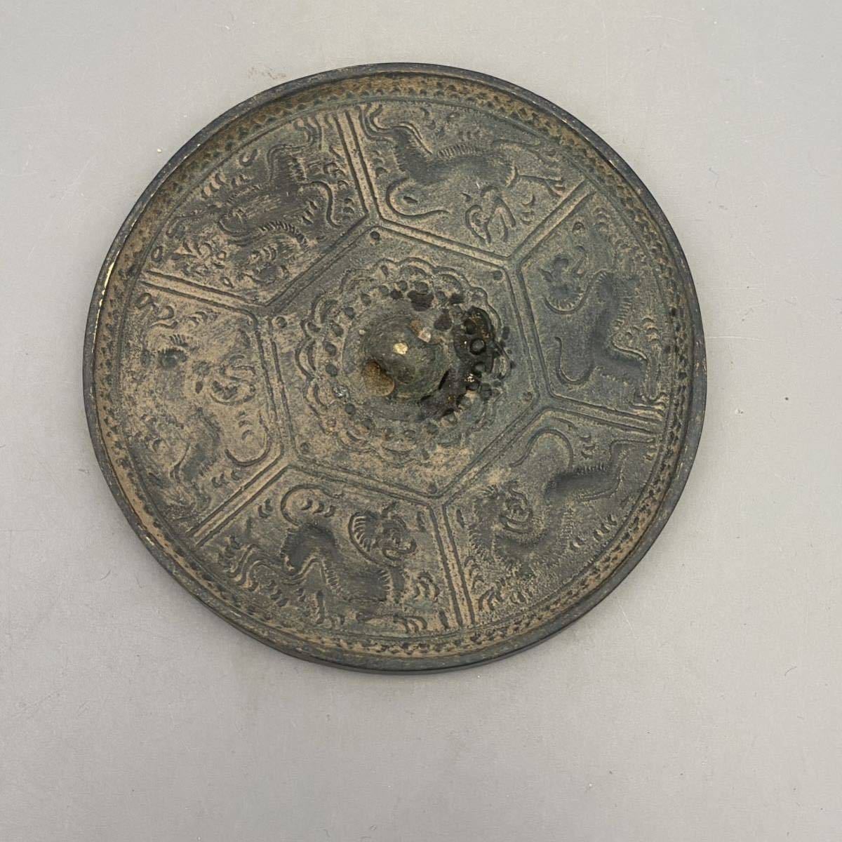 大放出セール】 銅製 古美術 中国 銅鏡 神獣紋 辟邪 その他 - www