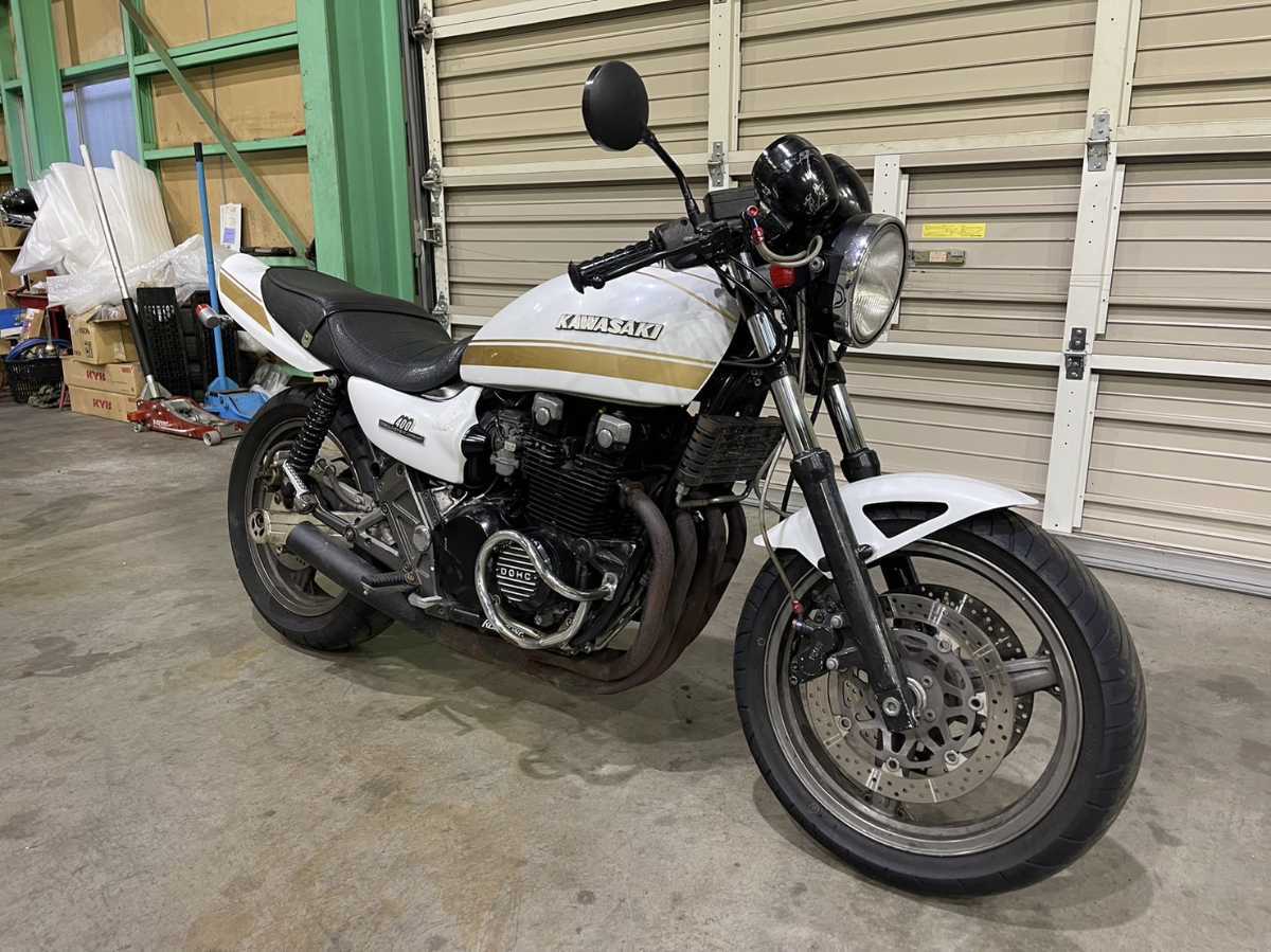 格安　ゼファー400KAI　ZEPHYR400KAI　ZR400C-316～　平成10年式　48914ｋｍ　セル始動　_画像7