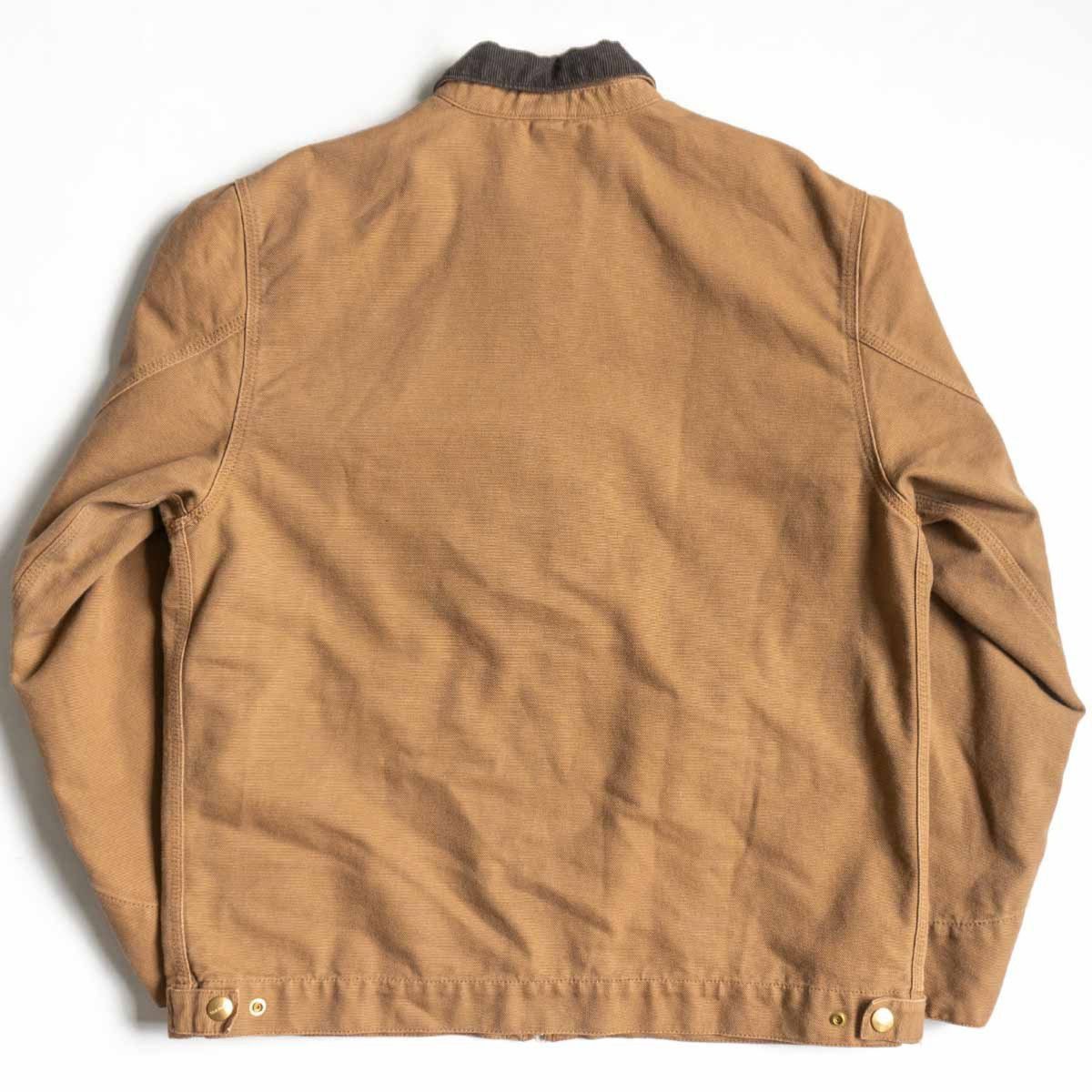 Carhartt【デトロイトジャケット】ブラウン ベージュ ダック Carhartt【デトロイトジャケット】ブラウン ベージュ ダック