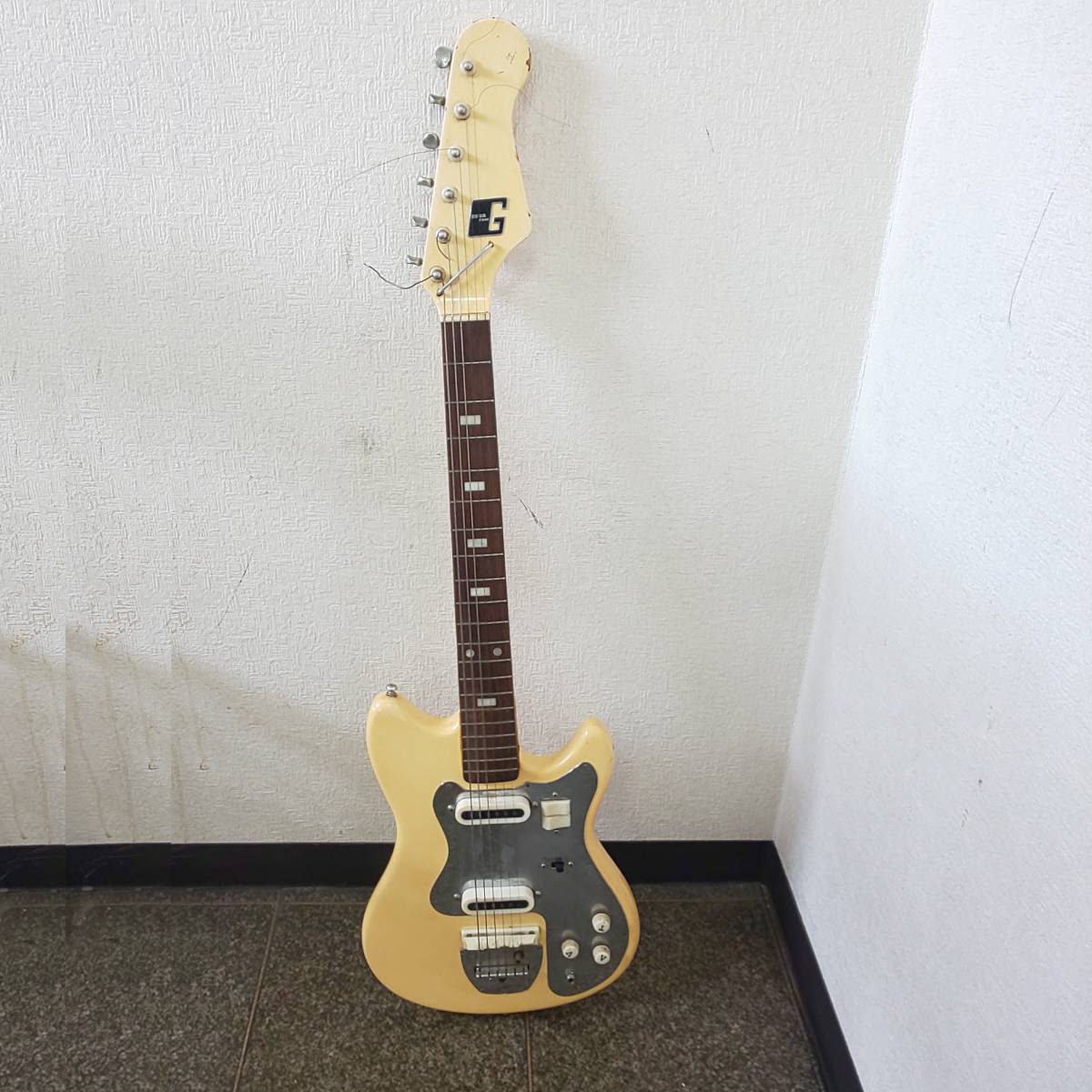 グヤトーン guyatone レスポールタイプ ビザール ビンテージ グヤトーン guyatone レスポールタイプ ビザール ビンテージ