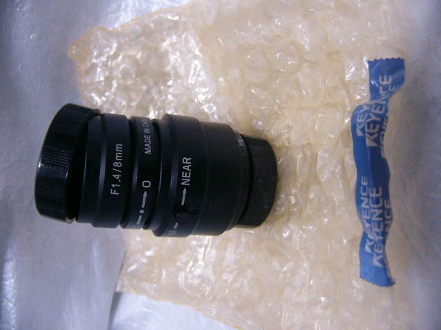 ☆未使用☆ Keyence CA-LH8 Cマウントレンズ 8mm/F1.4 高解像度低歪み-