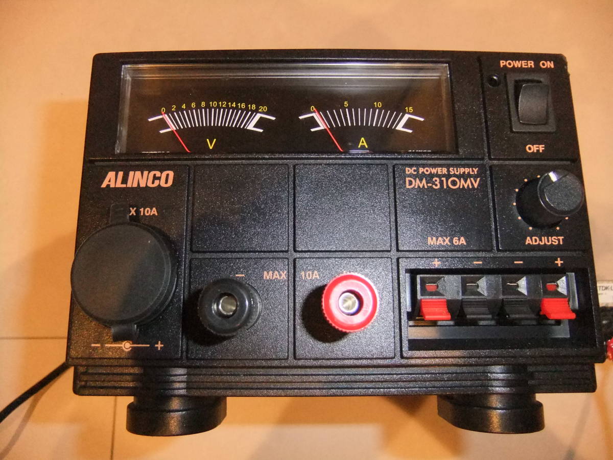 ALINCO 　DM-310MV AC /DC コンバーター AC100V→DC12V　出力1～15A 1台 RWS100B-12 1台　完動品_画像2