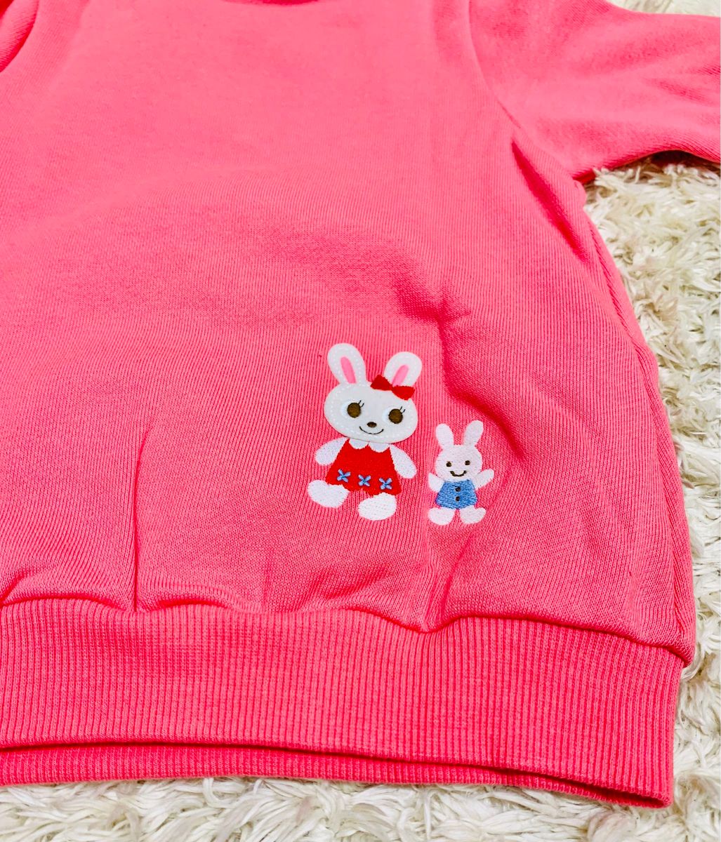 新品 限定商品 トレーナー うさこちゃん 90 ミキハウス