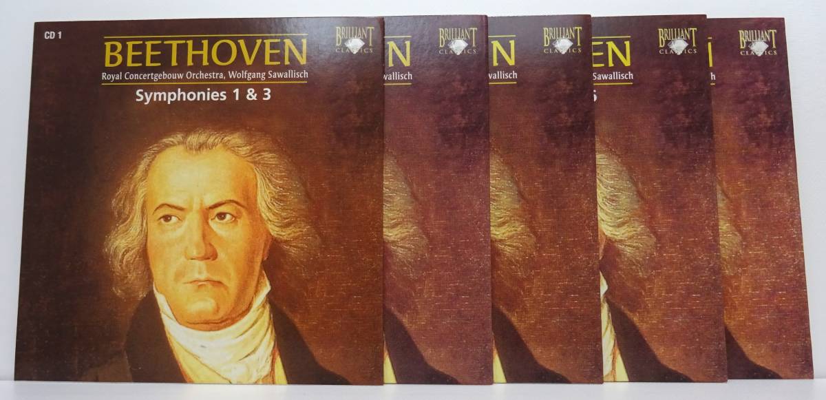 ベートーヴェン　交響曲全集　サヴァリッシュ指揮　ロイヤル・コンセルトヘボウ管弦楽団　5CD BOX_画像3