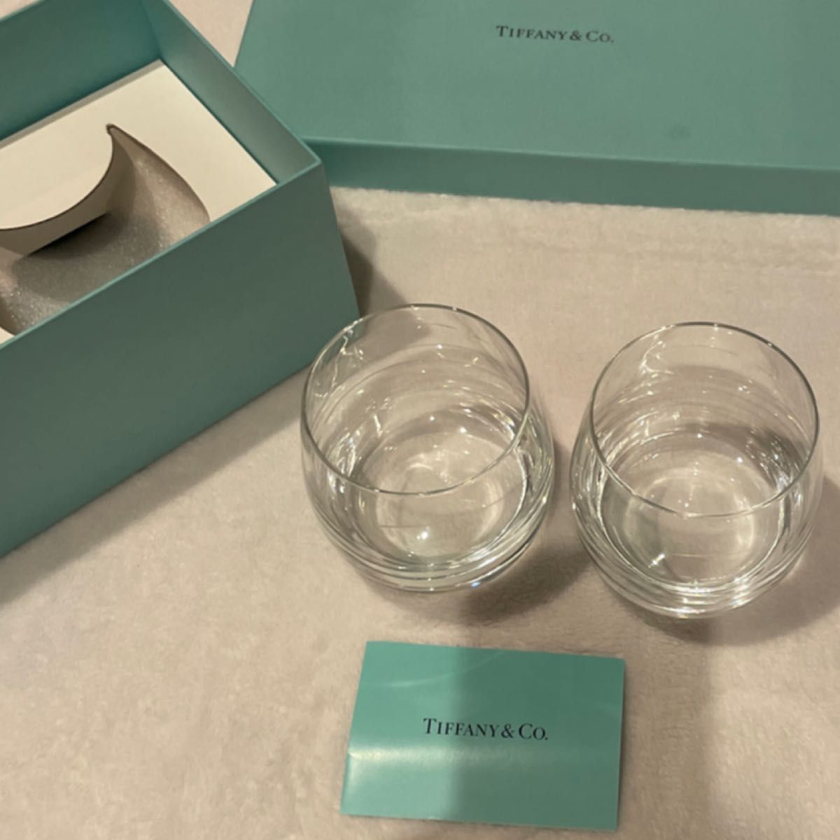 TIFFANY&Co ティファニー ペアグラス カデンツ