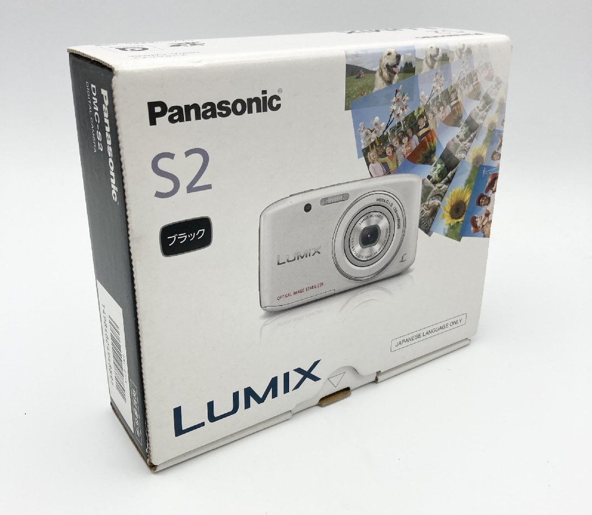 パナソニック デジタルカメラ ルミックス S2 光学4倍 ブラック DMC-S2-K