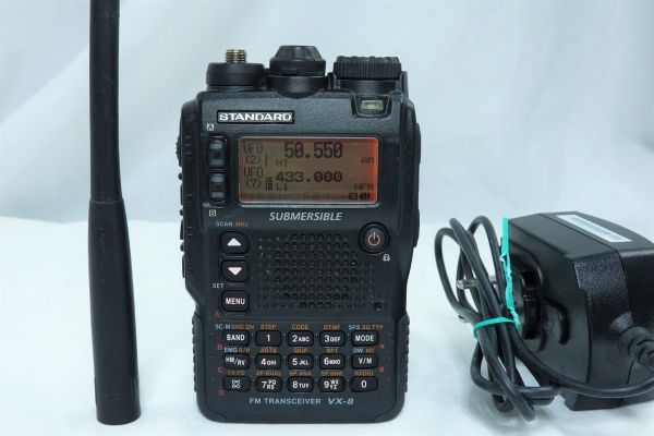 STANDARD VX -8 ハンディーアマチュア無線機 - アマチュア無線