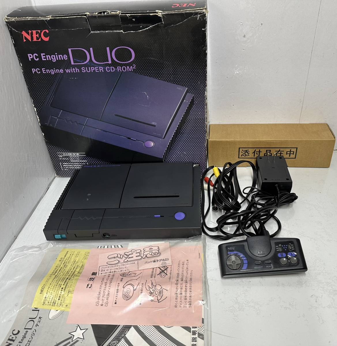 NEC PC Engine DUO PI-TG8 PCエンジン　ゲーム機
