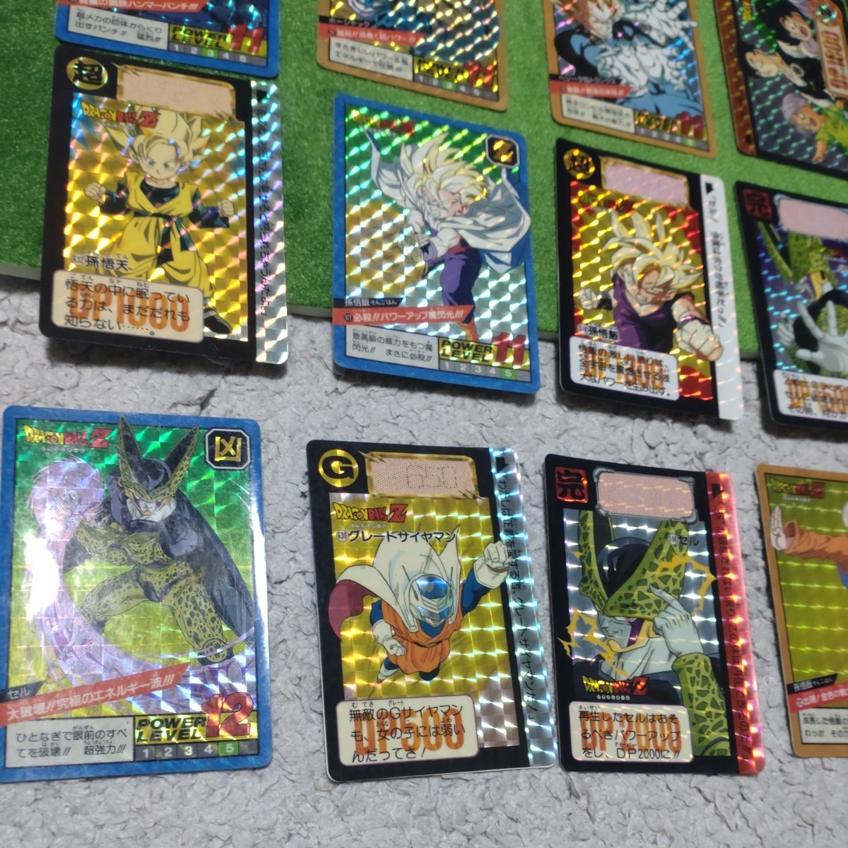 ドラゴンボール　カードダス キラ　カード バンダイ　BANDAI　⑤　当時物　1993_画像3