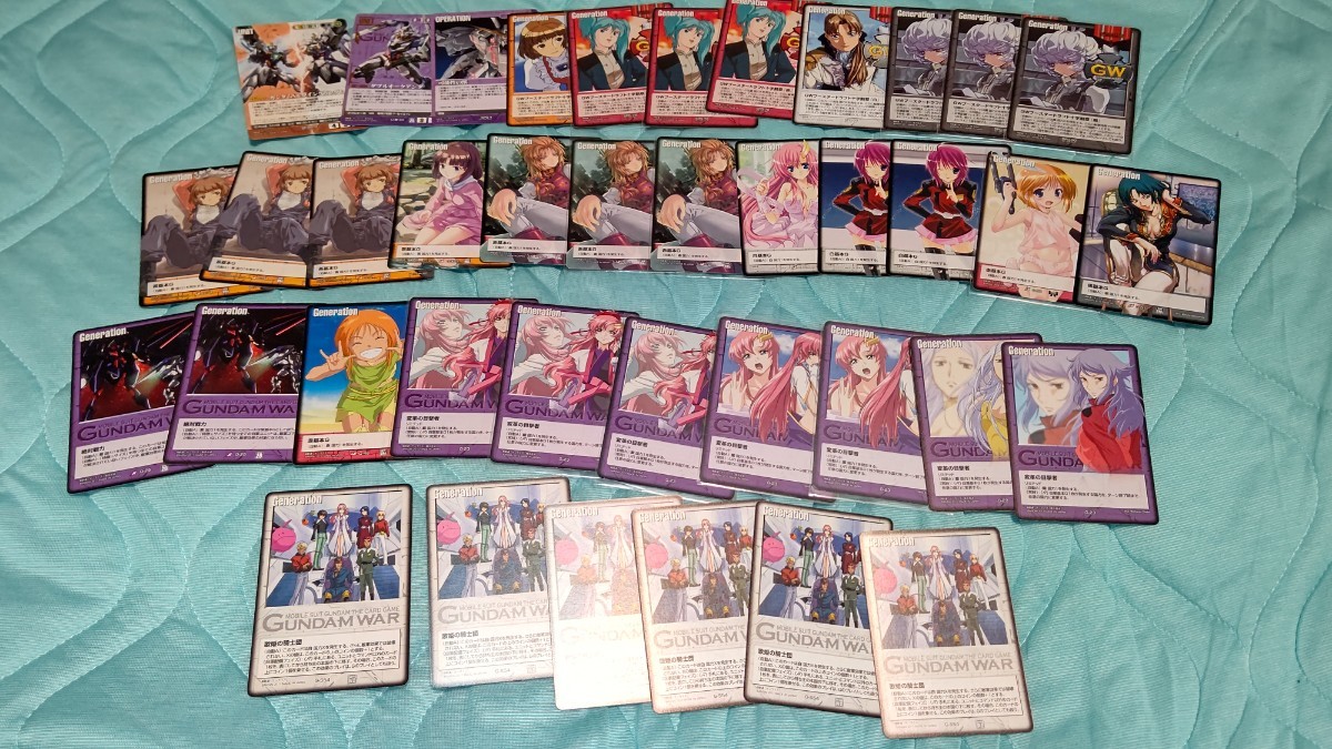 Gundam War Booster Draft Cross Order и т. Д.