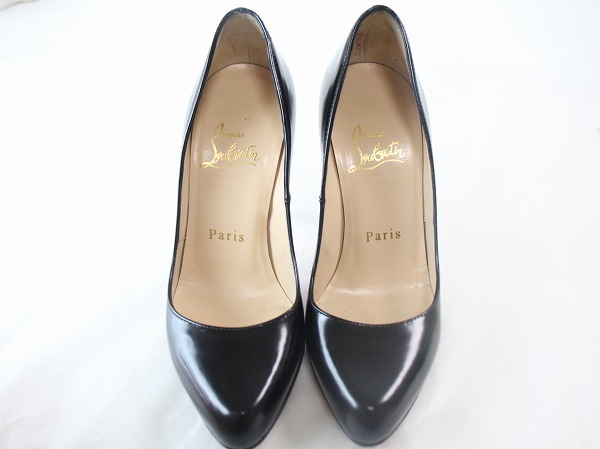 1円 Christian Louboutin クリスチャンルブタン 34 ピンヒール