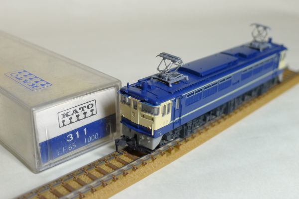 U266 KATO 電気機関車 EF65 No311 関水金属 Nゲージ 鉄道模型 動作確認済/60