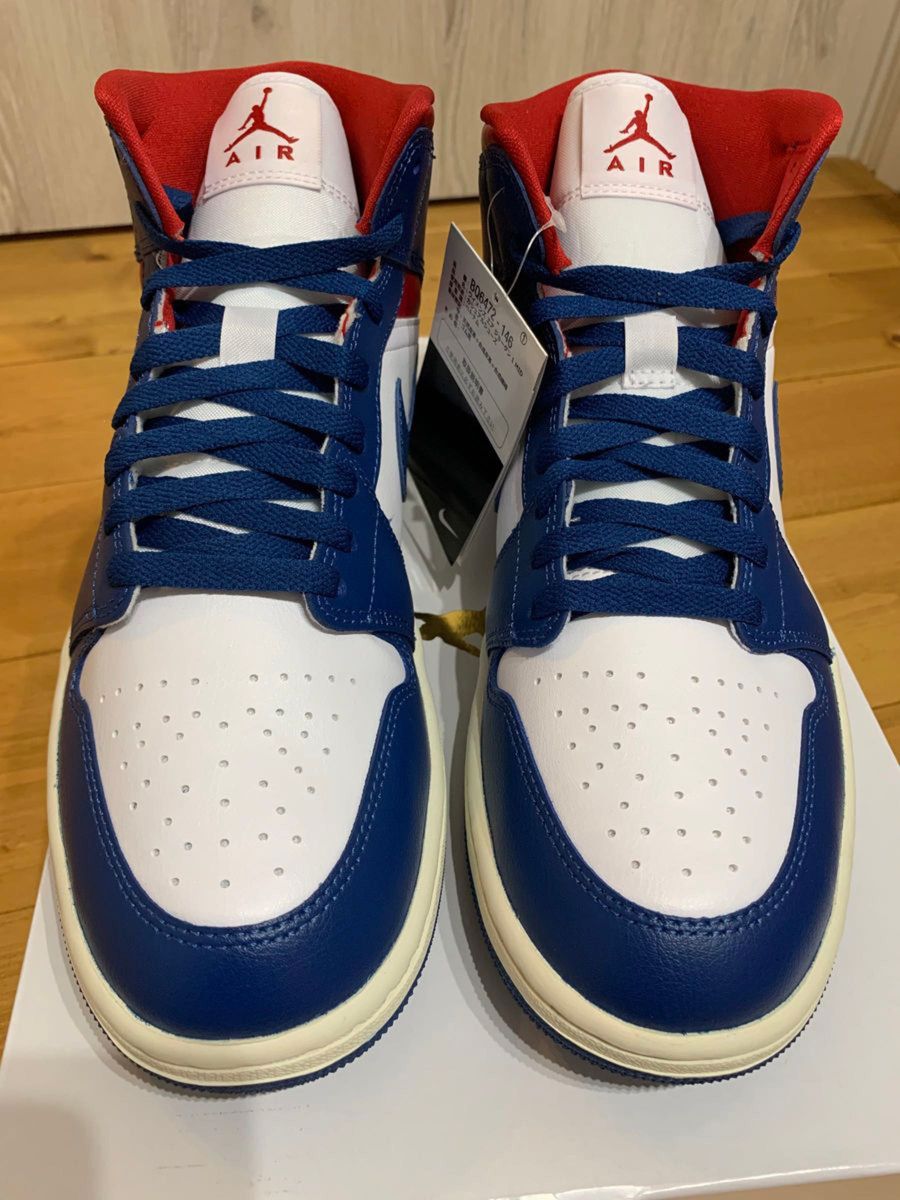 ナイキ エアジョーダン1 ミッド フレンチブルー Air Jordan 1 Mid