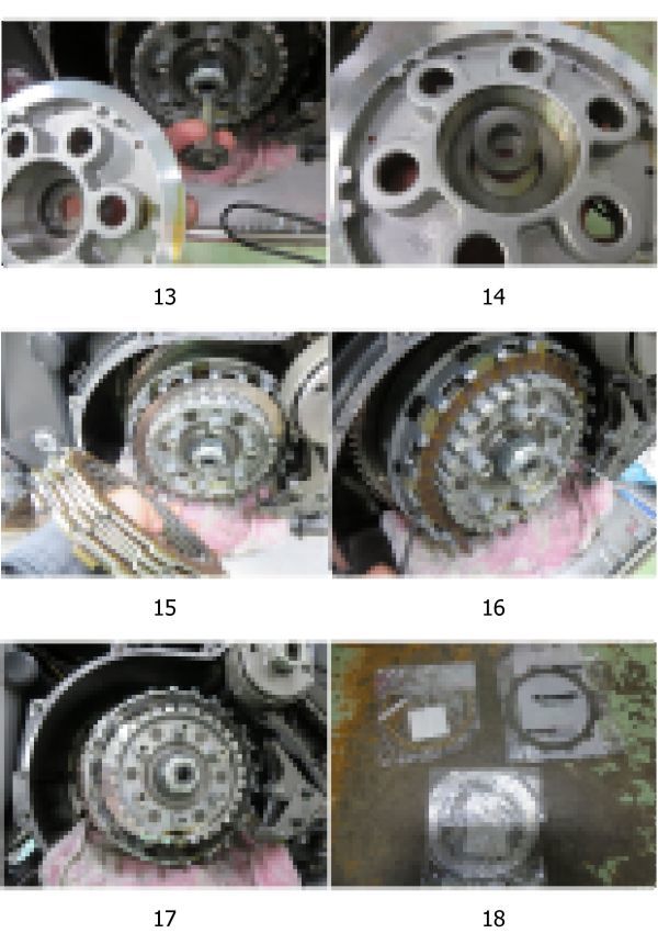 8★ZRX1200DAEG カワサキ純正クラッチ交換部品セット ZR1200D 2009-2016全年式対応 ZRX1200ダエグ クラッチ板 クラッチカバーガスケット_付属手順書サンプル