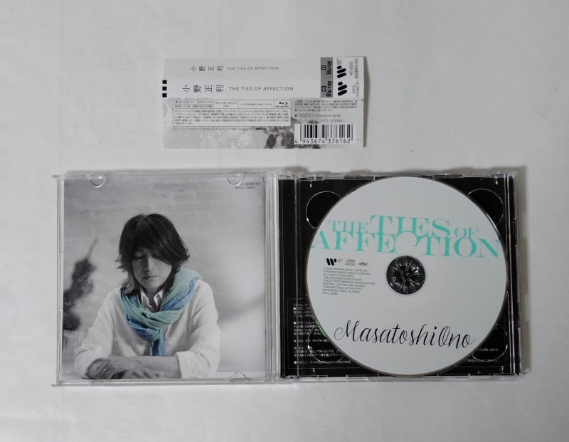 小野正利　THE TIES OF AFFECTION （初回限定盤）CD＋Blu-ray_画像2