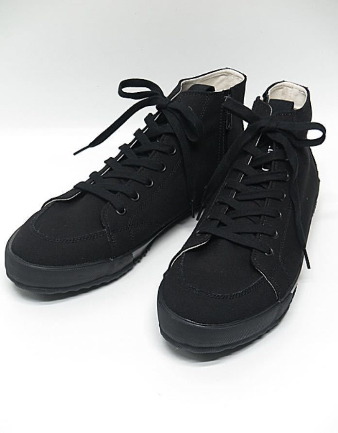 公式の店舗 Y・グラウンドワイ Cotton Ground canvas BLACK. sneakers