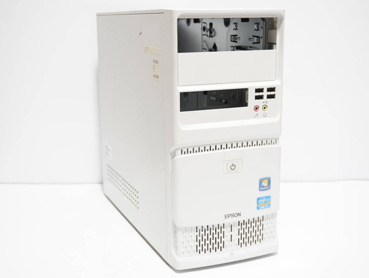 EPSON Endeavor TY5000S MicroATX規格 PCケース ミニタワー 自作 EPSON Endeavor TY5000S MicroATX規格 PCケース ミニタワー 自作