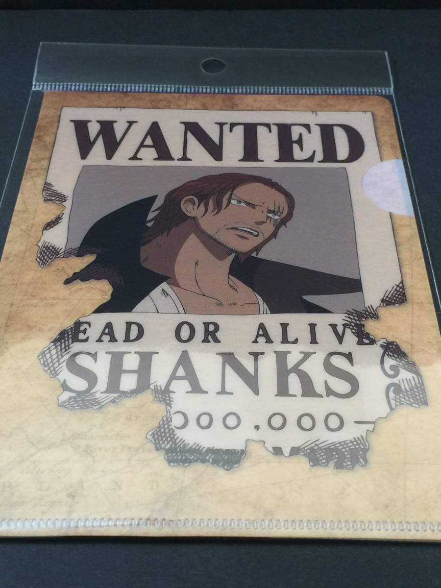 ONE PIECE ワンピース 手配書 A6 クリアファイル&ポストカードセット 8種セット