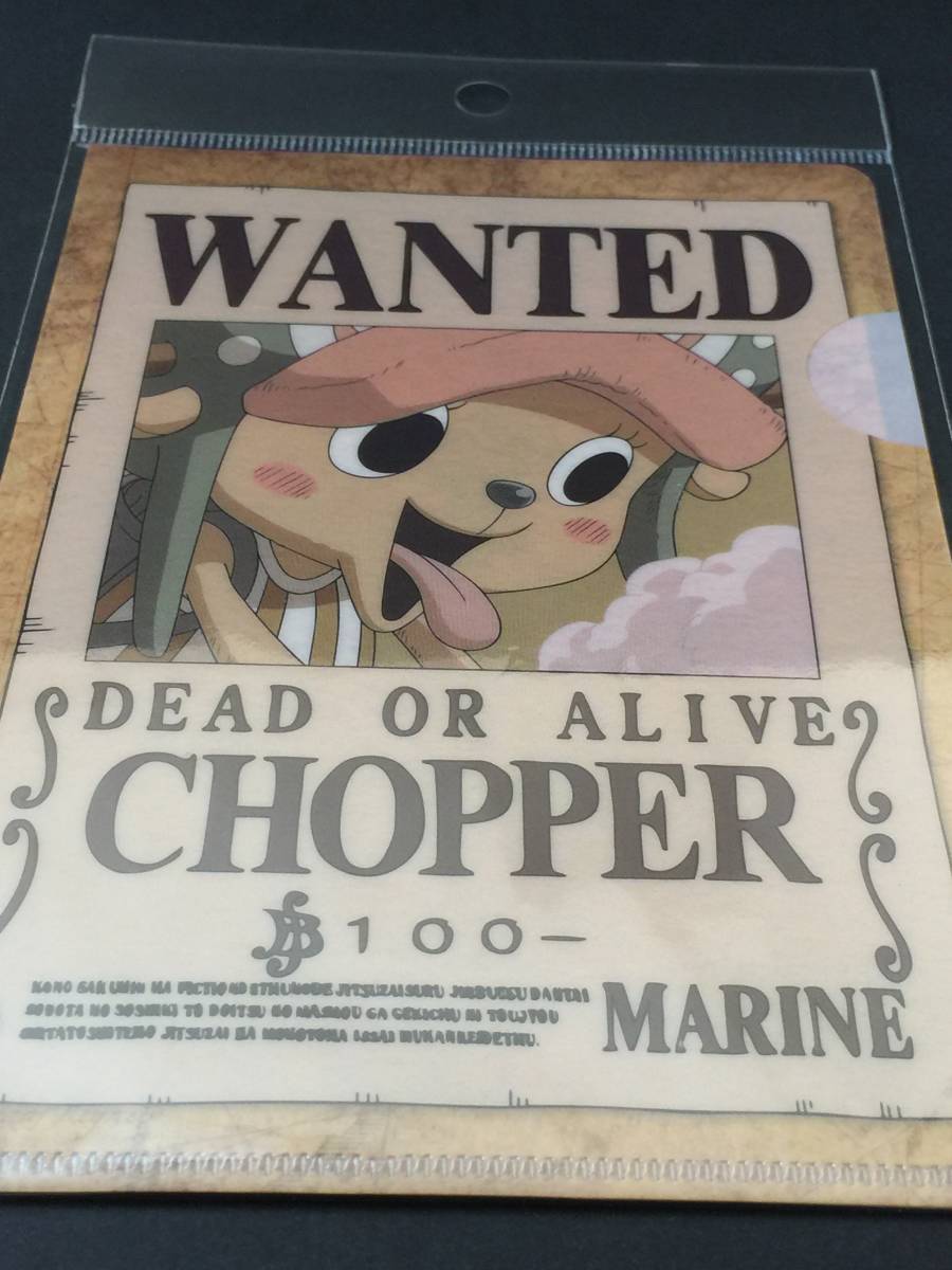 ONE PIECE ワンピース 手配書 A6 クリアファイル＆ポストカード
