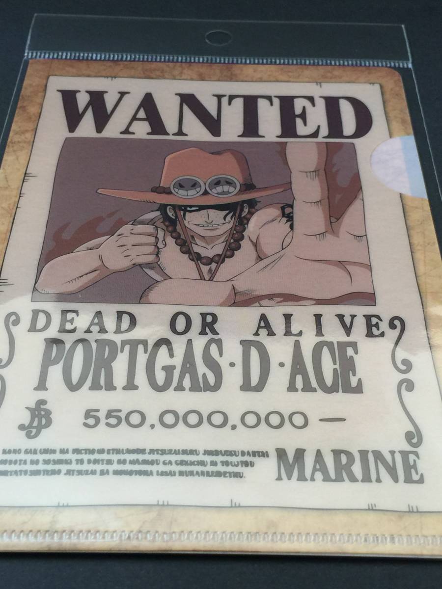 P.O.P PBM シャンクス＋A6クリアファイル&ポストカードセット手配書 P.O.P PBM シャンクス＋A6クリアファイル&ポストカードセット