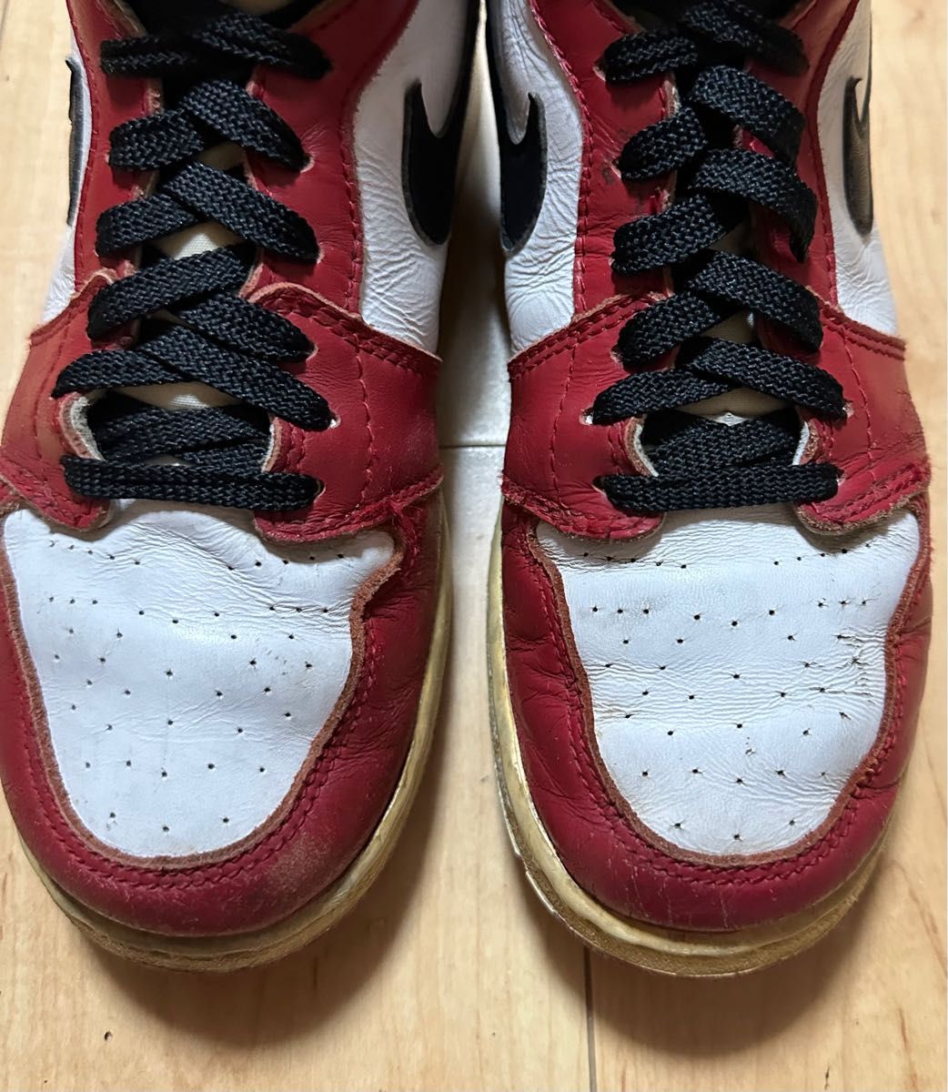 早い者勝ち NBA NIKE AIR JORDAN1 CHICAGO シカゴ エアジョーダン1 ナイキ 94年 24cm 赤白黒