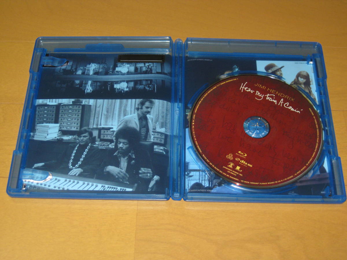 新品同様ブルーレイ ジミ・ヘンドリックス Jimi Hendrix Hear My Train a Comin Blu-ray 輸入盤 輸入版 即決あり_画像3