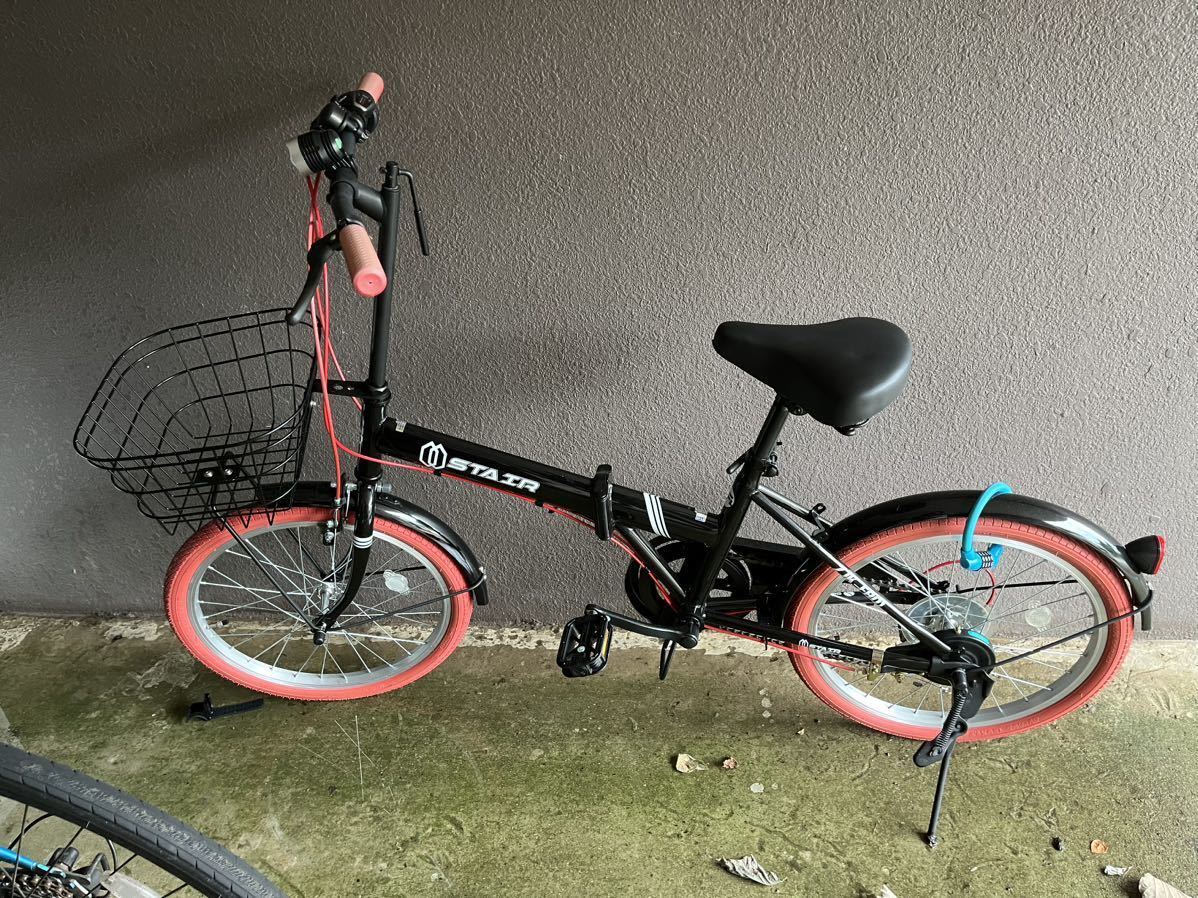 Yahoo!オークション - 【引取限定】折りたたみ自転車 20インチ 6 Yahoo!オークション - 【引取限定】折りたたみ自転車 20インチ 6