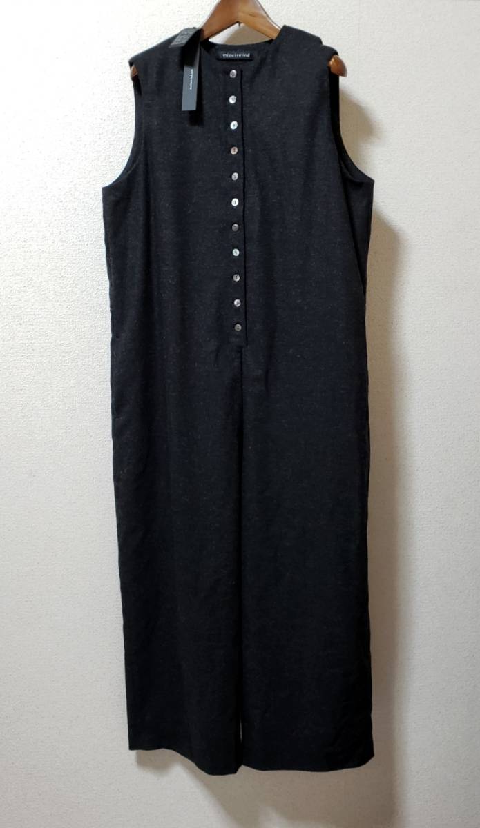  new goods light blue India wool cashmere all-in-one charcoal gray overall 