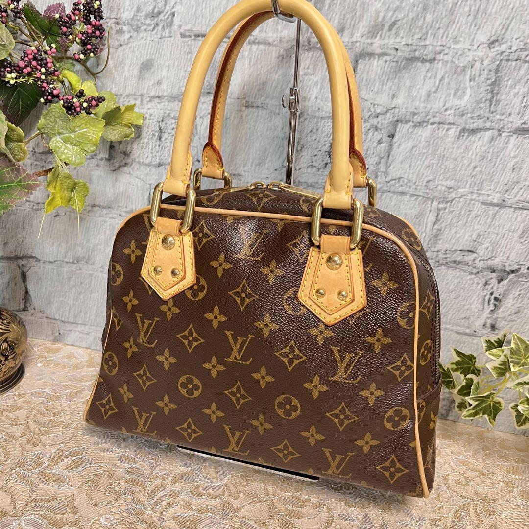 送料無料！【良美品】LOUIS VUITTON ルイヴィトン マンハッタンPM