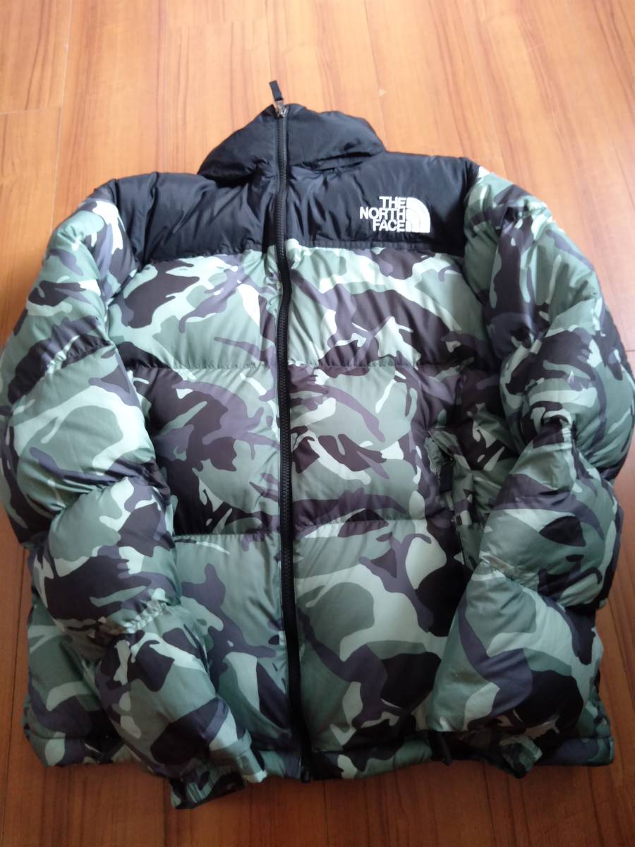 134　未使用品　XL　THE NORTH FACE ザノースフェイス Nuptse ヌプシ ダウンジャケット　ND91842 カモフラ　迷彩