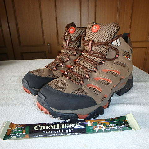 MERRELL*mereru* American . law .* seal z* Delta * green bere-* Lee navy blue *pala Rescue etc. use *GORE TEX Moab*US size 8.5*26.5.