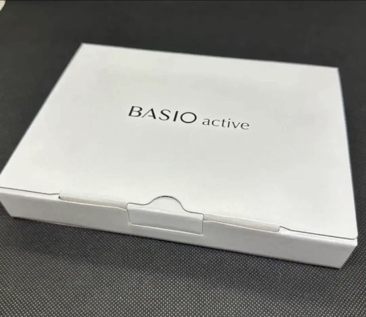 格安人気 BASIO 新品未使用 active シムロック解除済み シルバー SHG09