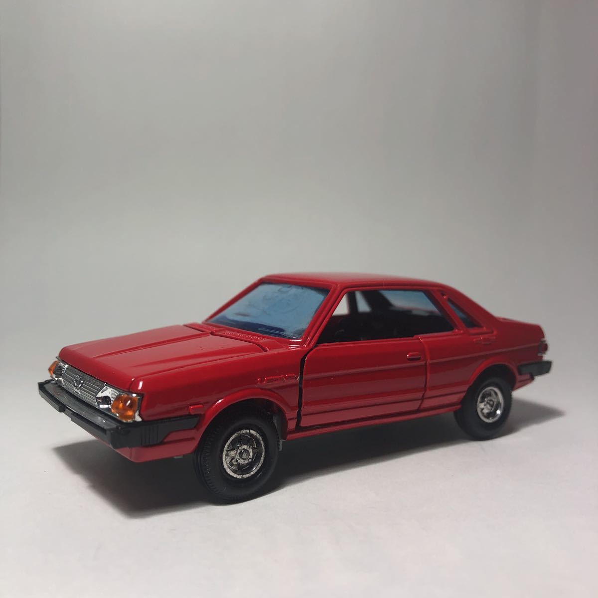  Diapet Subaru Leone hardtop red 1/40 G-128 Yonezawa made in Japan ( loose goods )E-AB5 type Showa era 55 year sale that time thing 