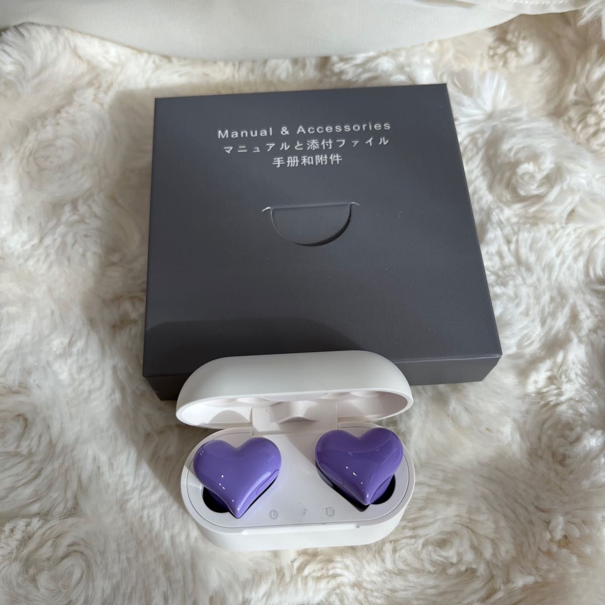 新品未使用 ハート型イヤホン heartbuds ワイヤレスイヤホン 高 新品未使用 ハート型イヤホン heartbuds ワイヤレスイヤホン 高