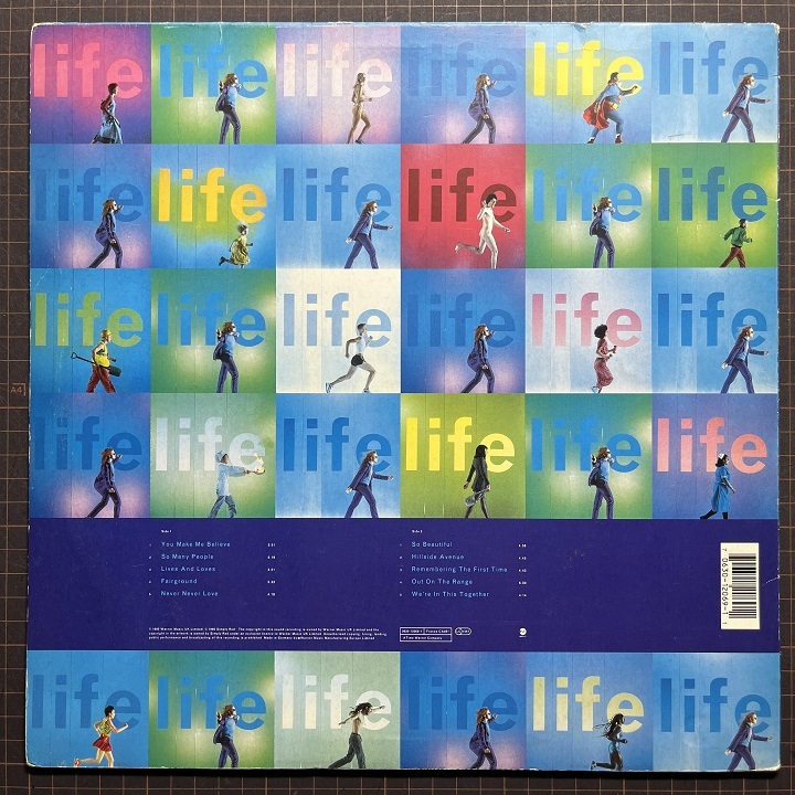  Германия * оригинал запись SIMPLY REDsin шкив * красный Life LP Germany Orig. Fairground Sly & Robbie Bootsy Collins Hugh Masekela участие 