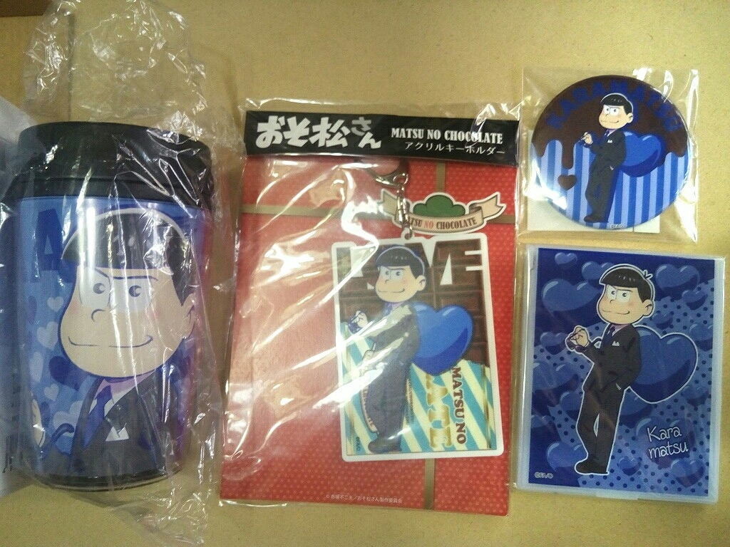 ヤフオク 送料込 おそ松さん X Love松さん カラ松 タンブ