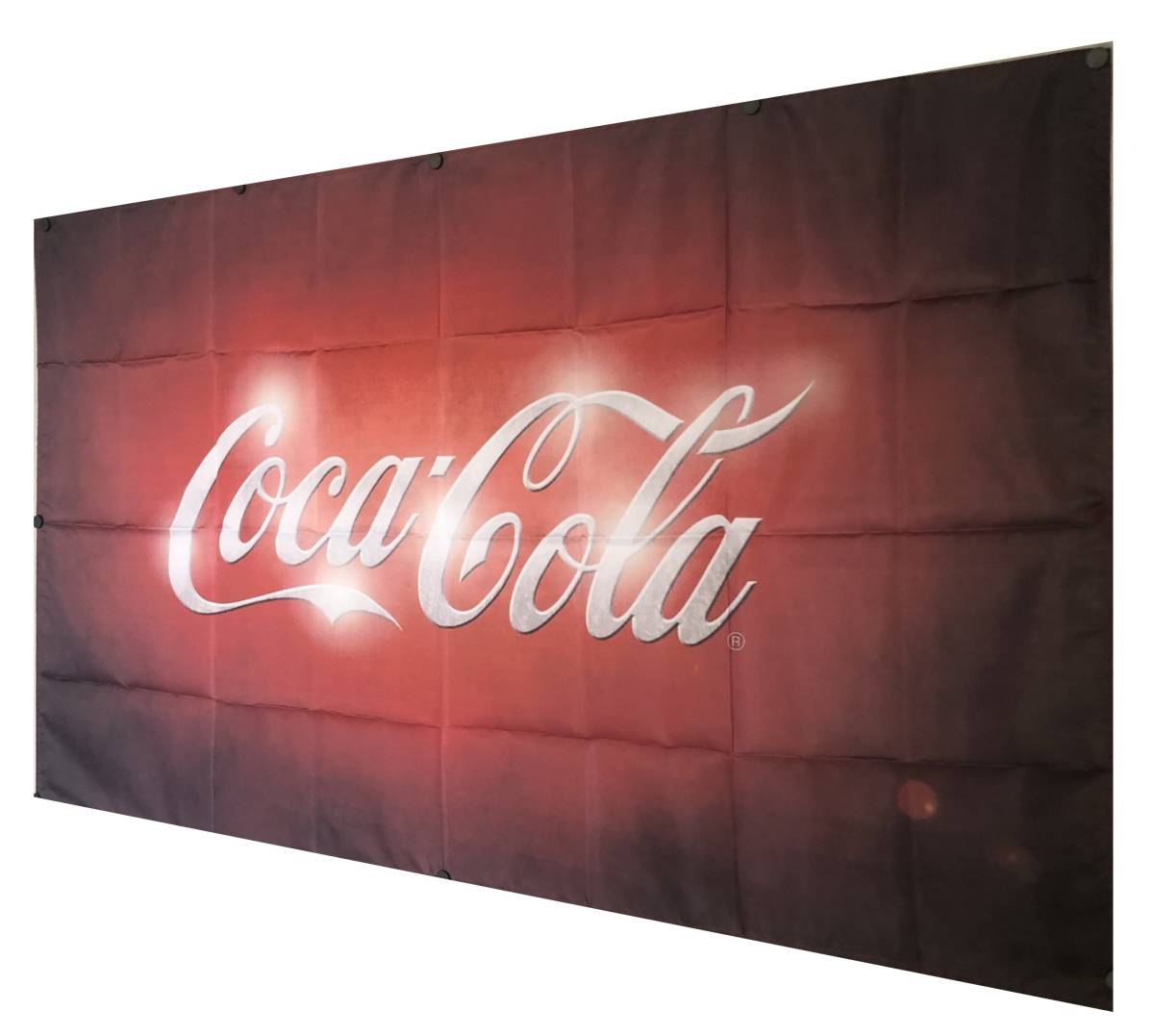 * shop interior ornament specification *CC04 Coca Cola flag Classic retro flag poster tin plate signboard Cola poster USA miscellaneous goods american miscellaneous goods import miscellaneous goods 