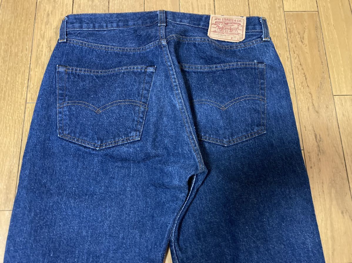 80s USA製 LEVIS 501 デニムパンツ W36 L33 ハチマル 黒カン Levi's リーバイス ビンテージ 501XX オリジナル