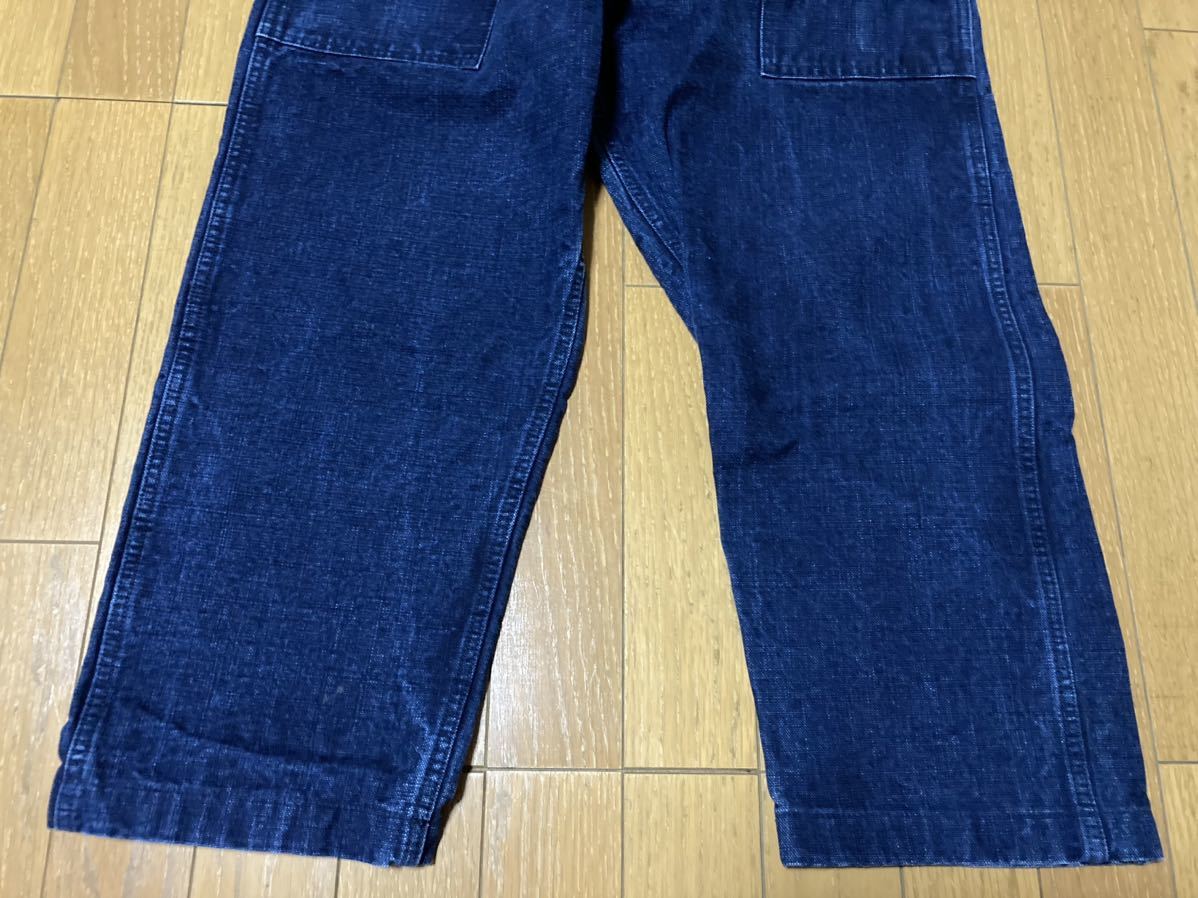 テンダーロイン ダック デニムパンツ XS インディゴ ベイカー テンダーロイン ダック デニムパンツ XS インディゴ ベイカー
