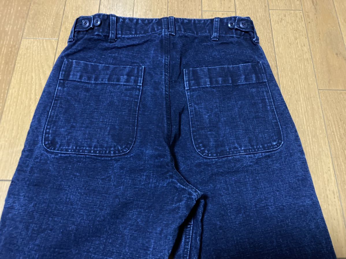 テンダーロイン ダック デニムパンツ XS インディゴ ベイカー テンダーロイン ダック デニムパンツ XS インディゴ ベイカー