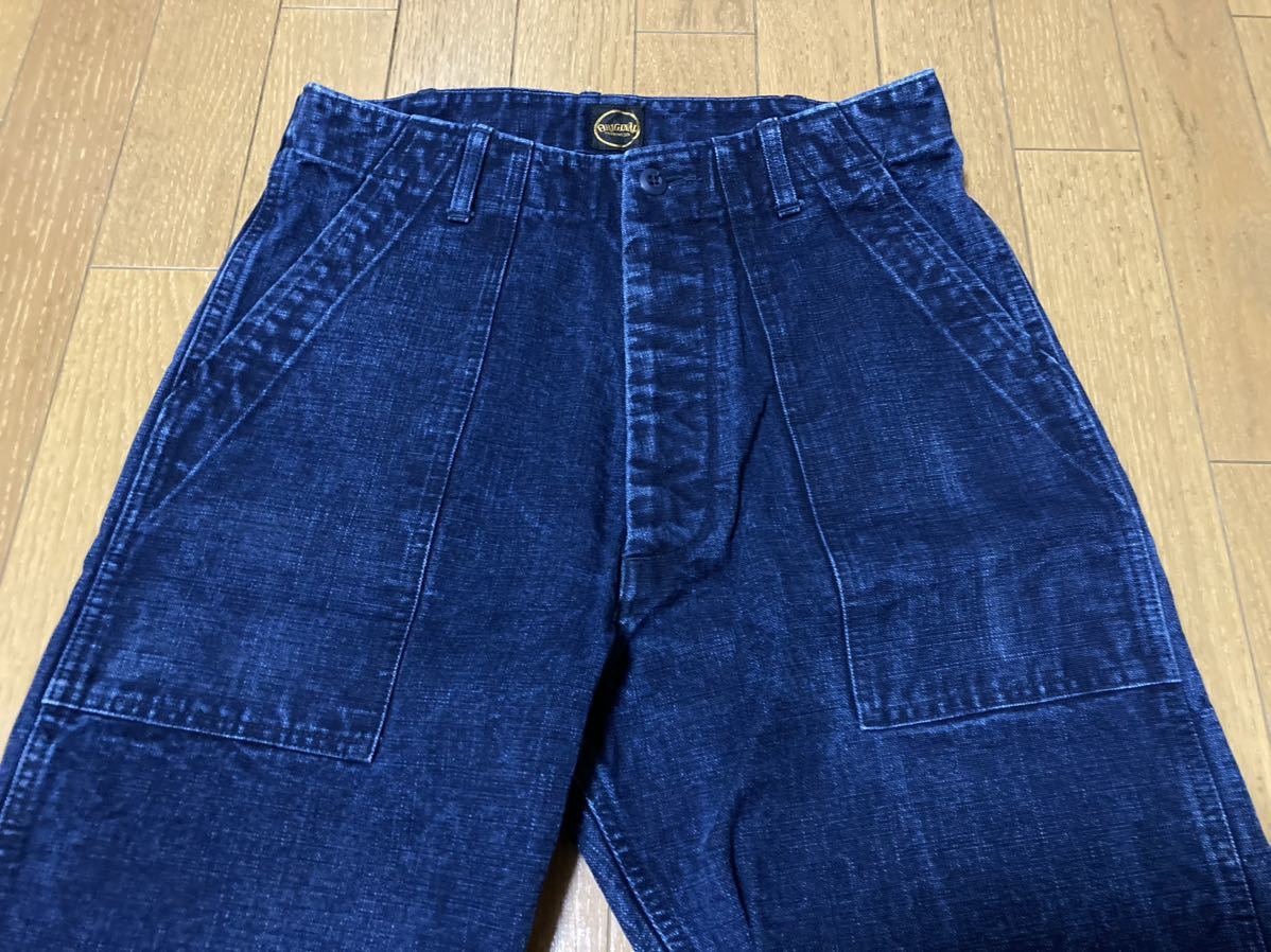 テンダーロイン ダック デニムパンツ XS インディゴ ベイカー テンダーロイン ダック デニムパンツ XS インディゴ ベイカー
