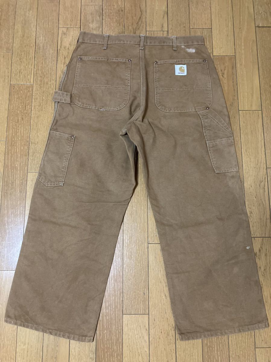 70s USA製 carhartt ダブルニー ダック ペインターパンツ カーハート