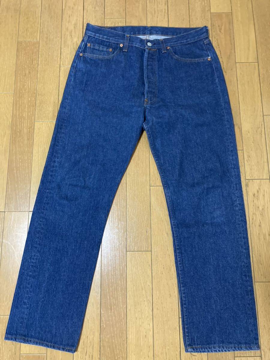 80s USA製 LEVIS 501 デニムパンツ W36 L33 ハチマル 黒カン Levi's リーバイス ビンテージ 501XX オリジナル